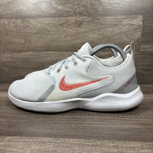 Nike Flex Experience Run 10 Gray Red Mens US Size 8.5 Wide DH5423-009 Sneakers - Picture 3 of 9